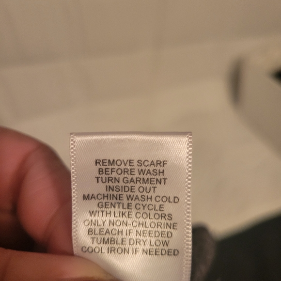 Plus Size Ruffle Short Sleeve Solid Knit Top with Attached Fringe Tassel Scarf - Picture 9 of 11